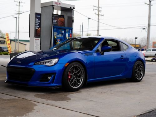 Blue Subaru BRZ - ARC-8 in Anthracite