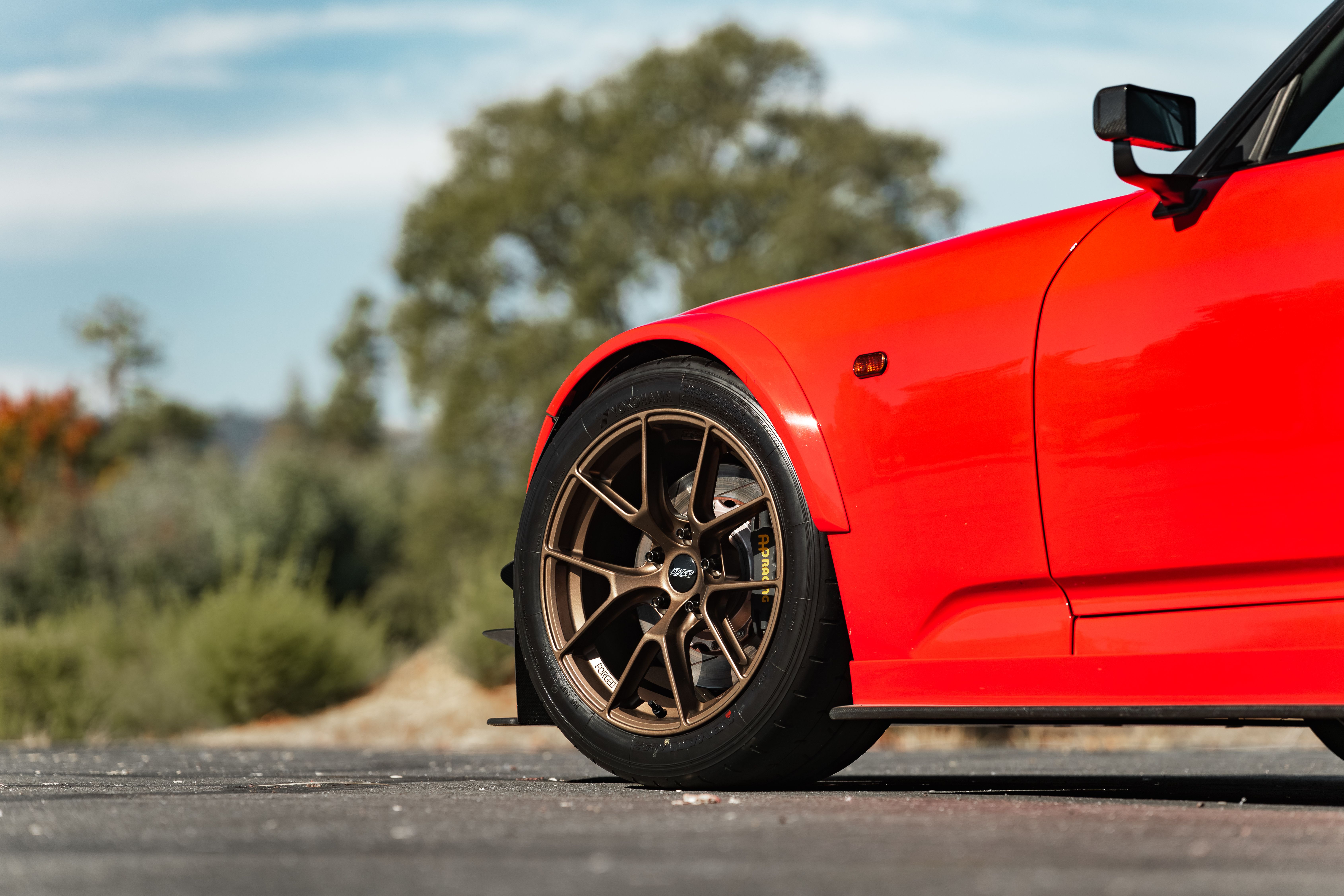 Honda S2000 with 17