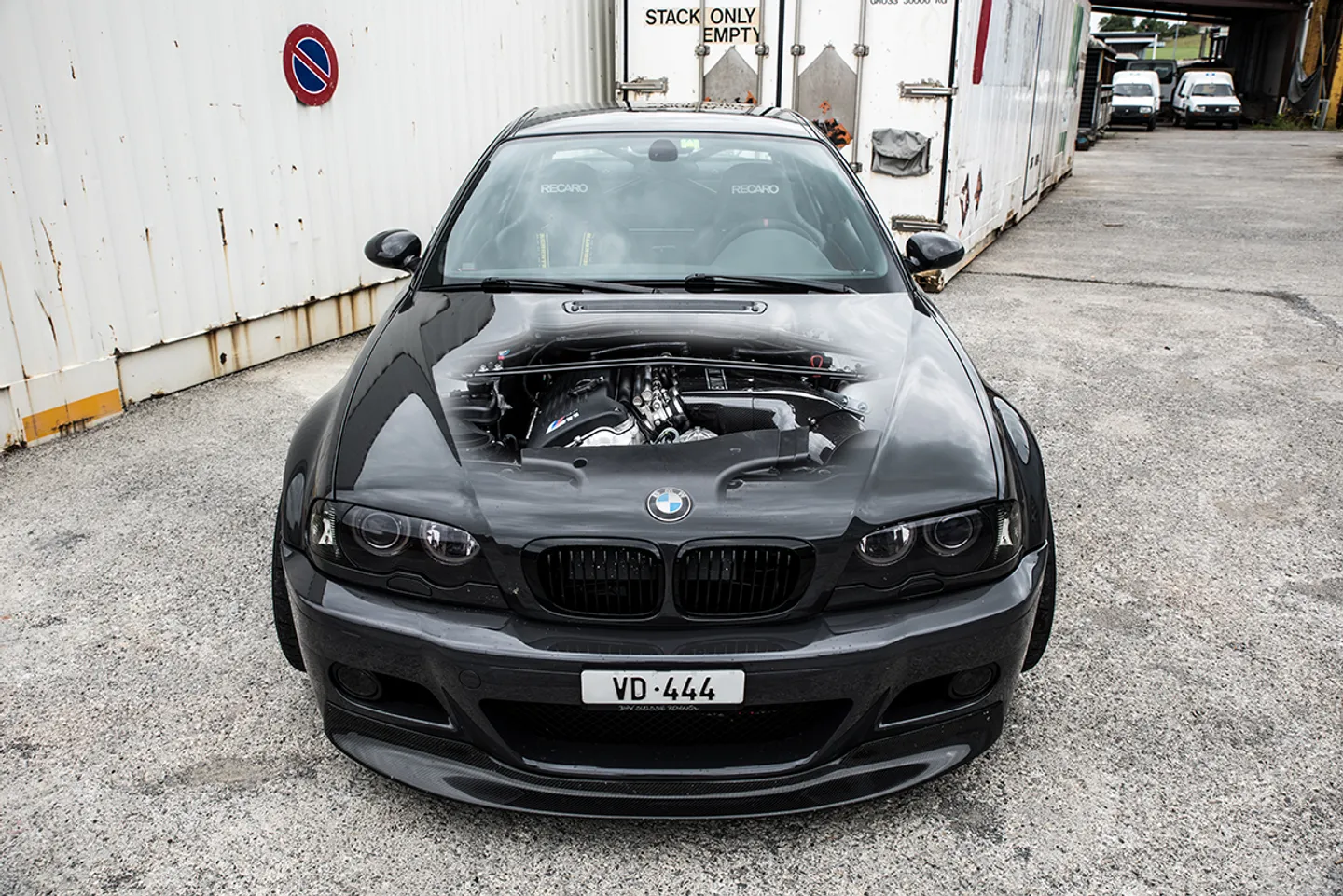 Vincent’s 2004 E46 M3 Clubsport Race Car With APEX Wheels