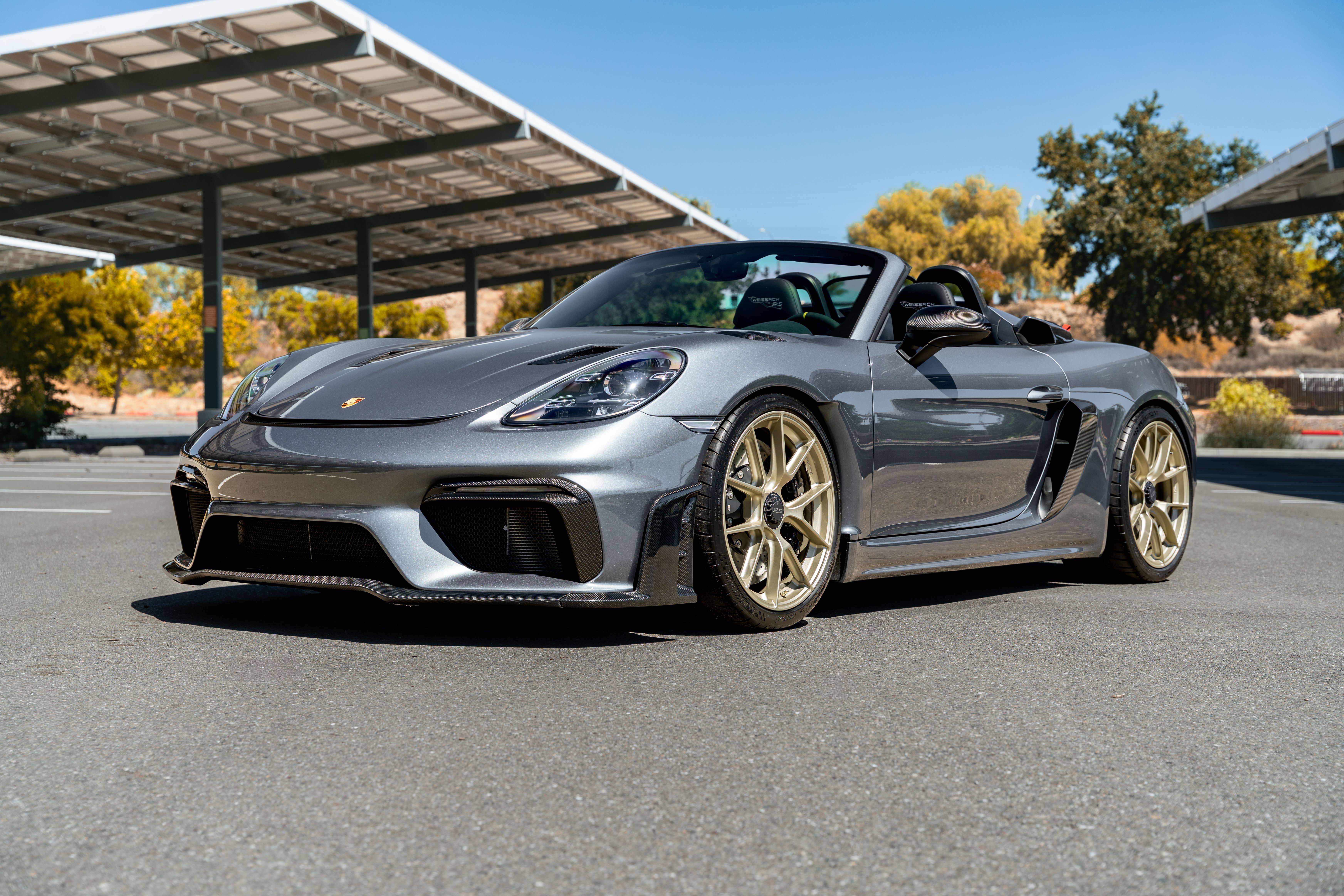 Grey Porsche Boxster - VS-5RS in Motorsport Gold