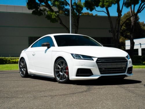 White Audi TTS - SM-10 in Anthracite
