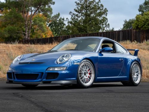 Blue Porsche 911 - ML-10RT in Machined Lip Race Silver