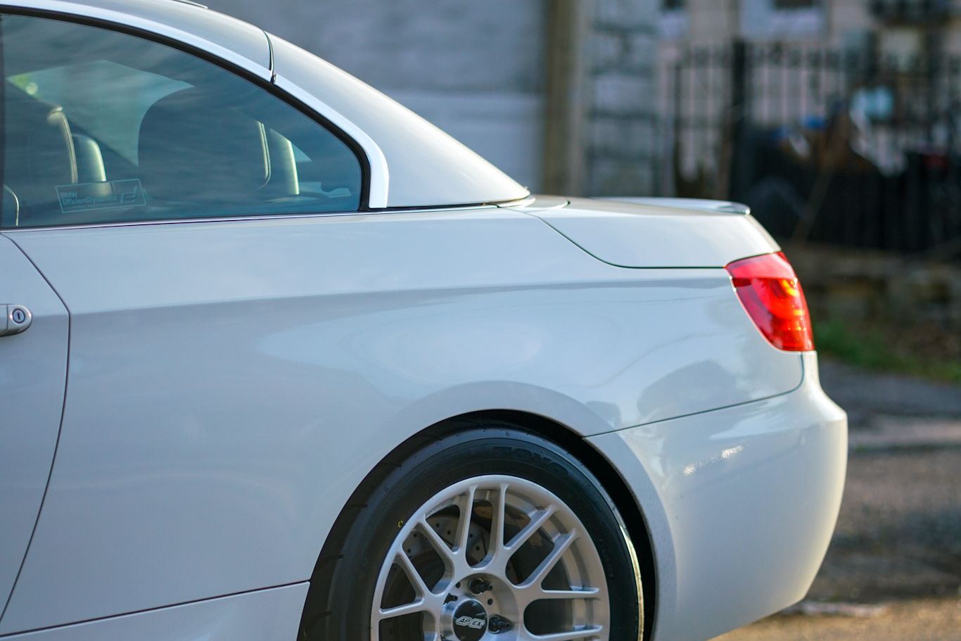 E93 Rims Deep BMW E93 Convertible 3 Series with 17