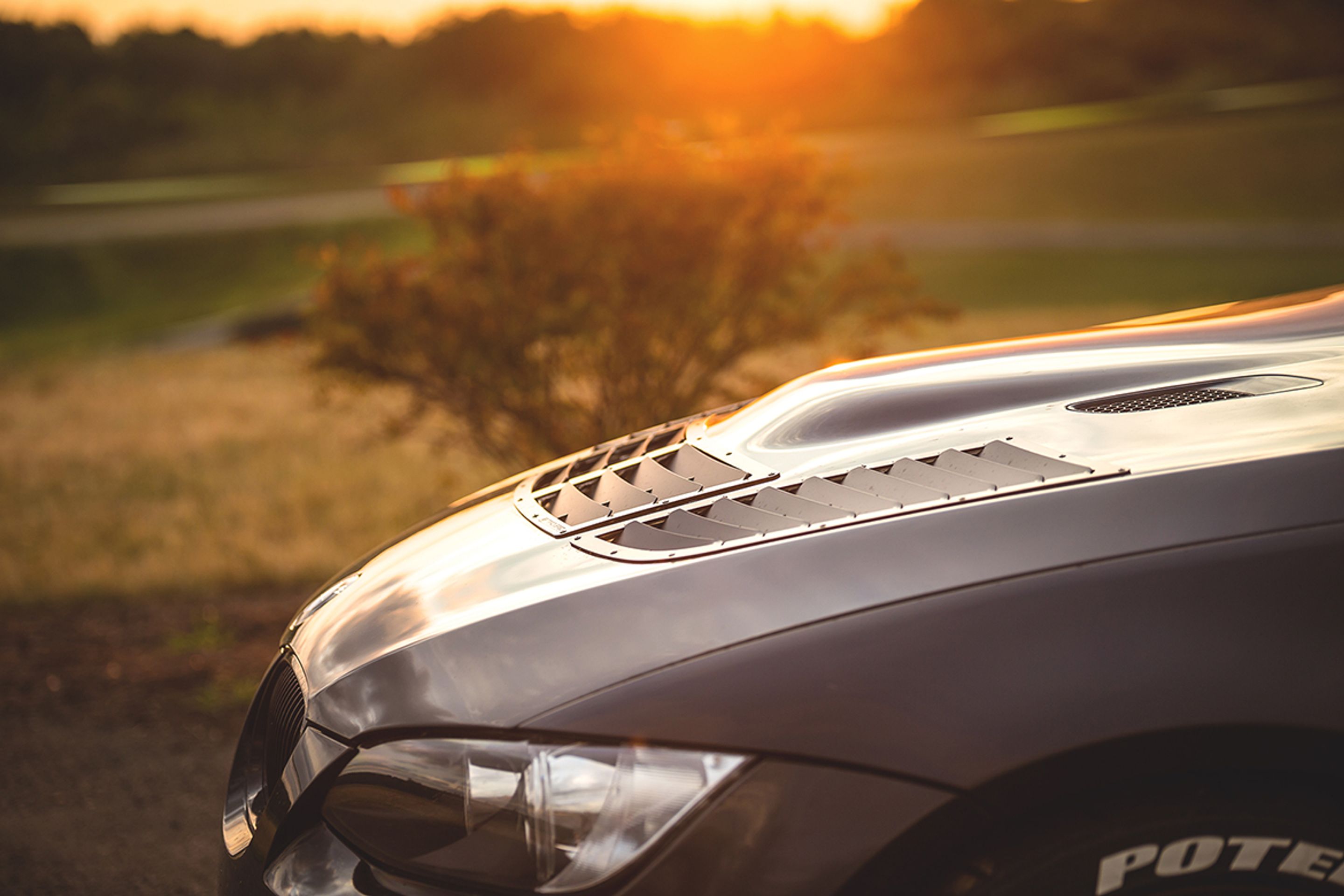 Black BMW E92 Coupe M3 with 18" ARC-8 Apex wheels in Satin Bronze