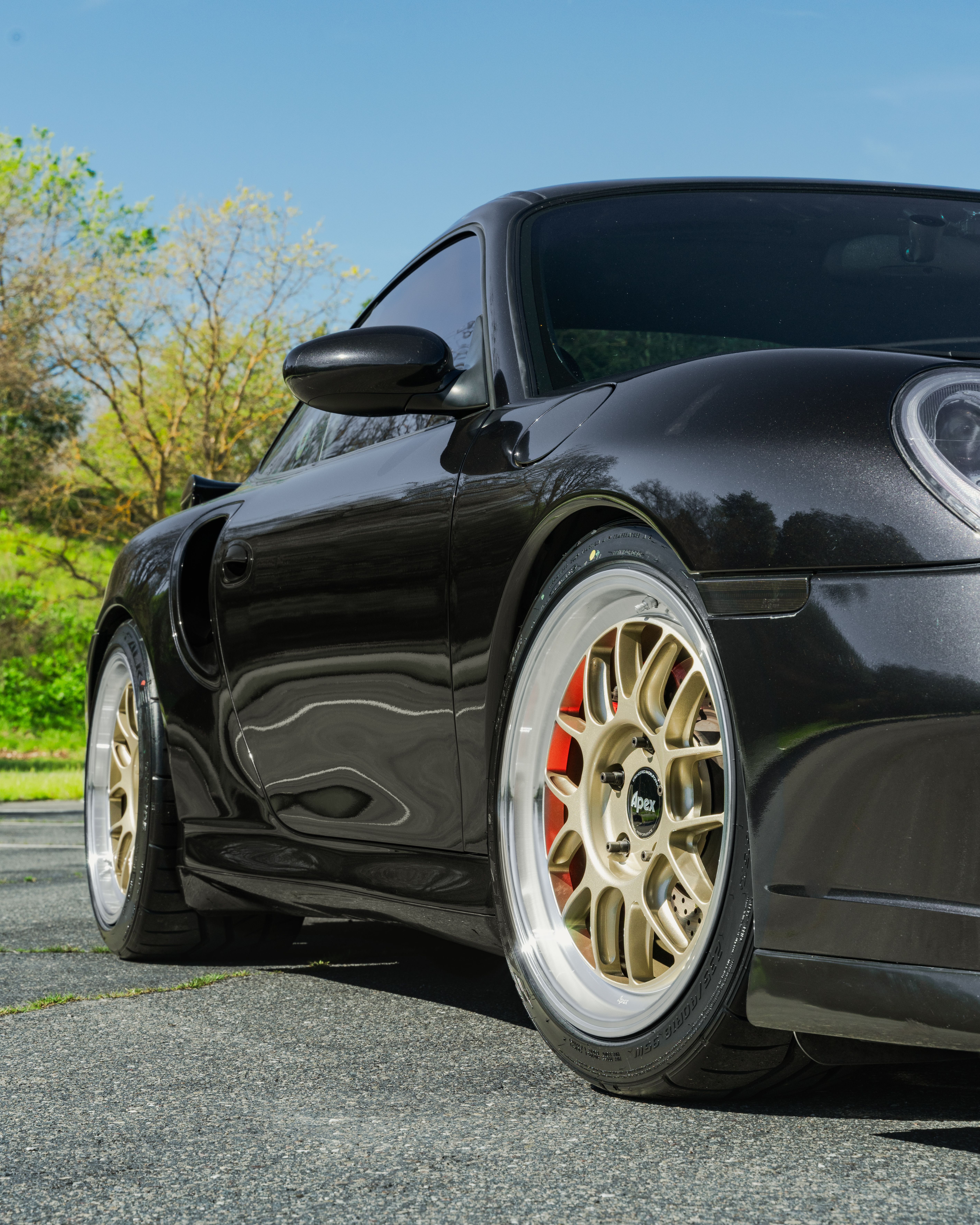 Porsche 911 996 Turbo with 18