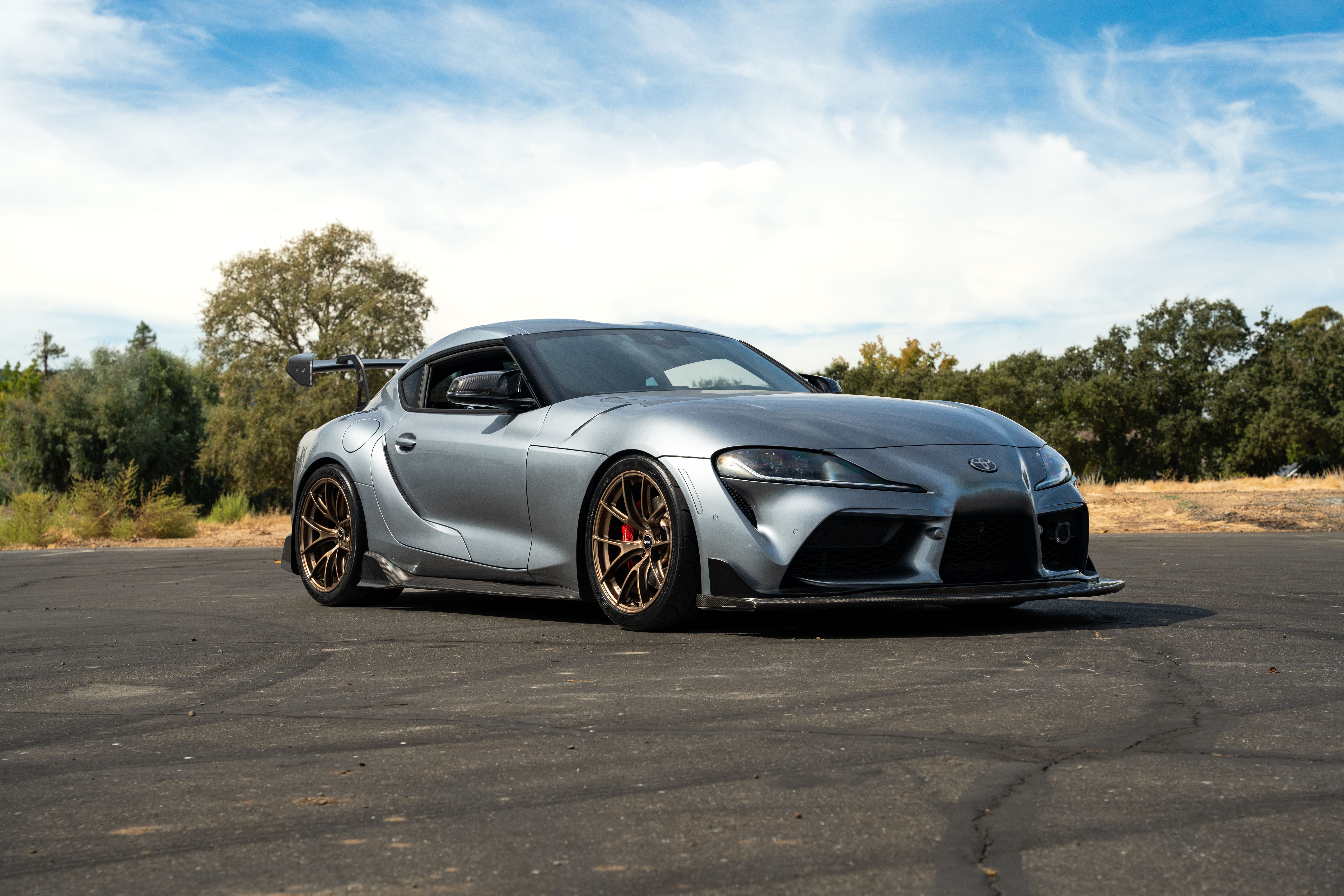 Toyota GR Supra with 19
