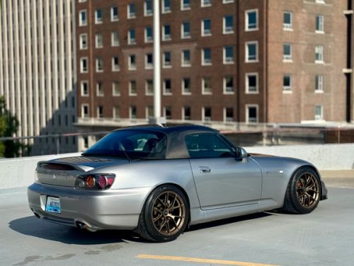 Silver Honda S2000 - VS-5 in Satin Bronze