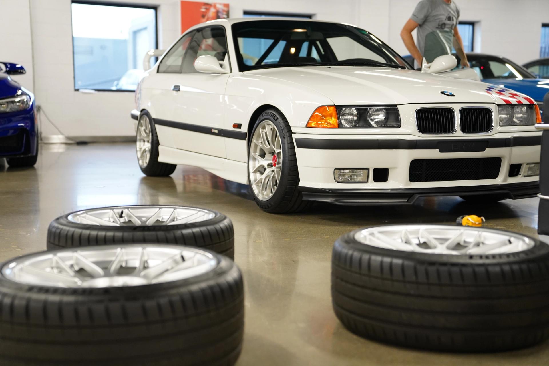 BMW E36 M3 with 17 EC-7R in Brushed Clear on BMW E36 - Apex Album