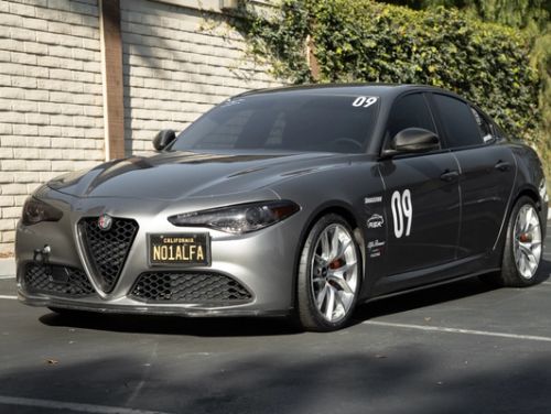 Grey Alfa Romeo Giulia - VS-5RS in Brushed Clear