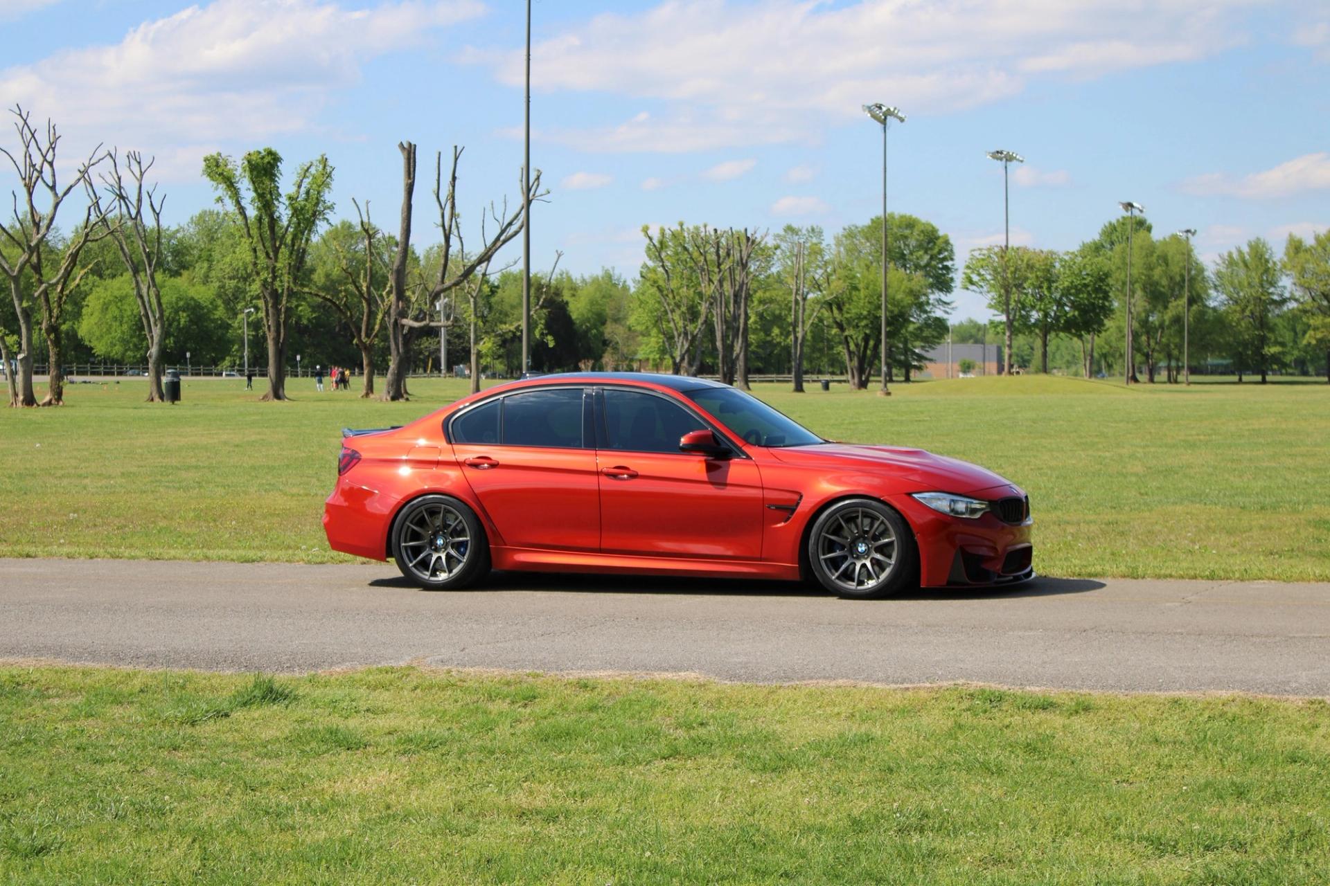 BMW F80 M3 with 18" SM-10 in Anthracite