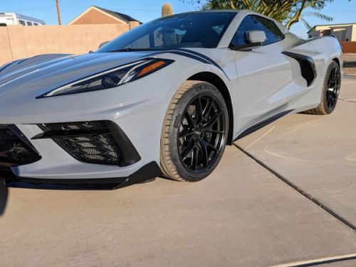 Grey Chevrolet Corvette - VS-5RS in Satin Black