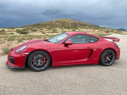 Red Porsche Cayman - VS-5RS in Anthracite