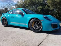 Blue Porsche 911 - VS-5RS in Anthracite
