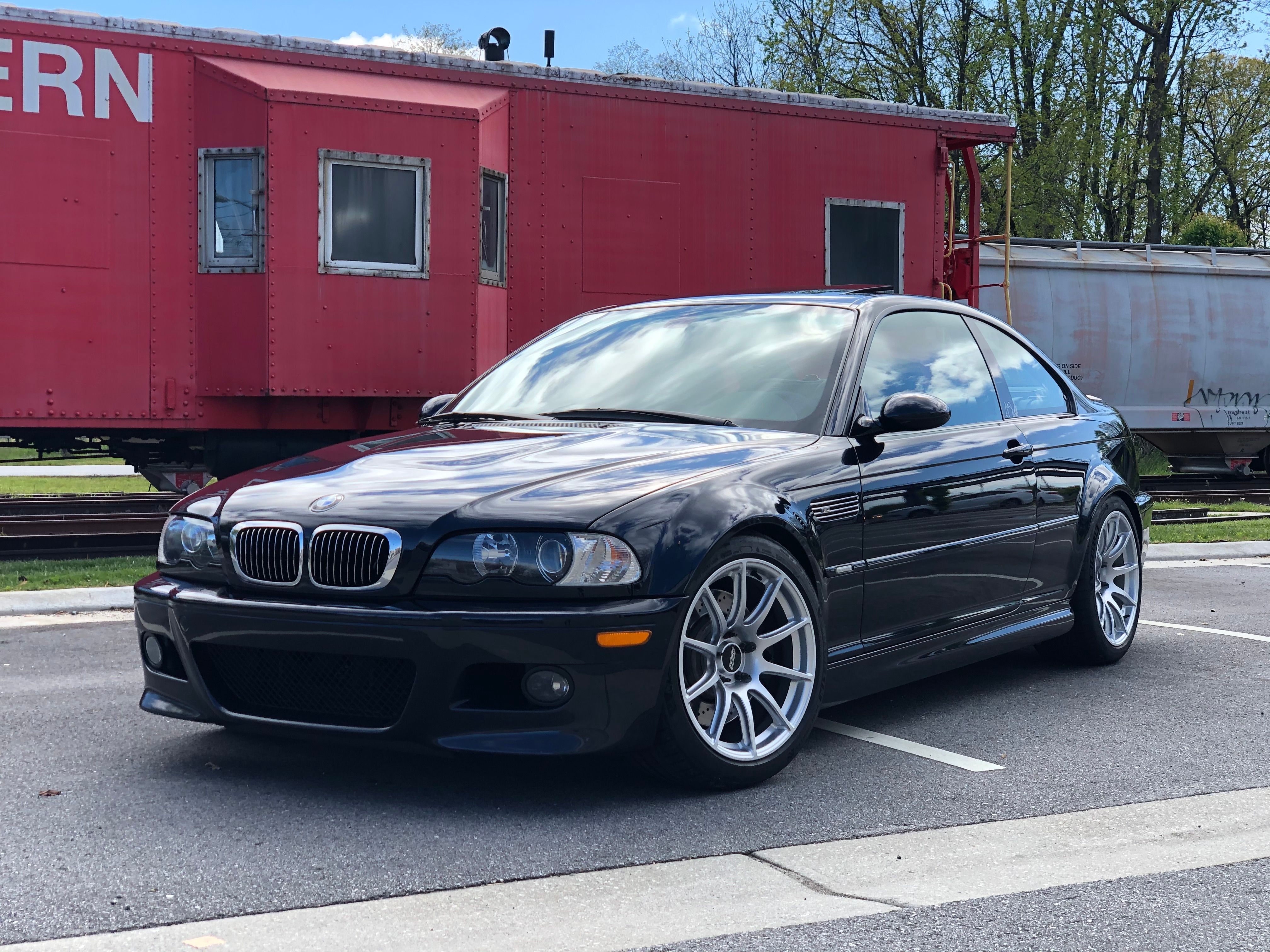 Black BMW M3 - SM-10 in Race Silver