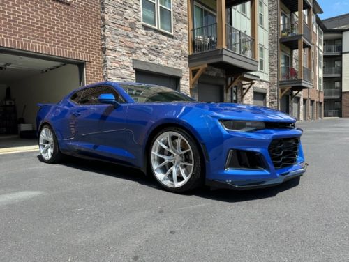 Blue Chevrolet Camaro - VS-5RS in Brushed Clear