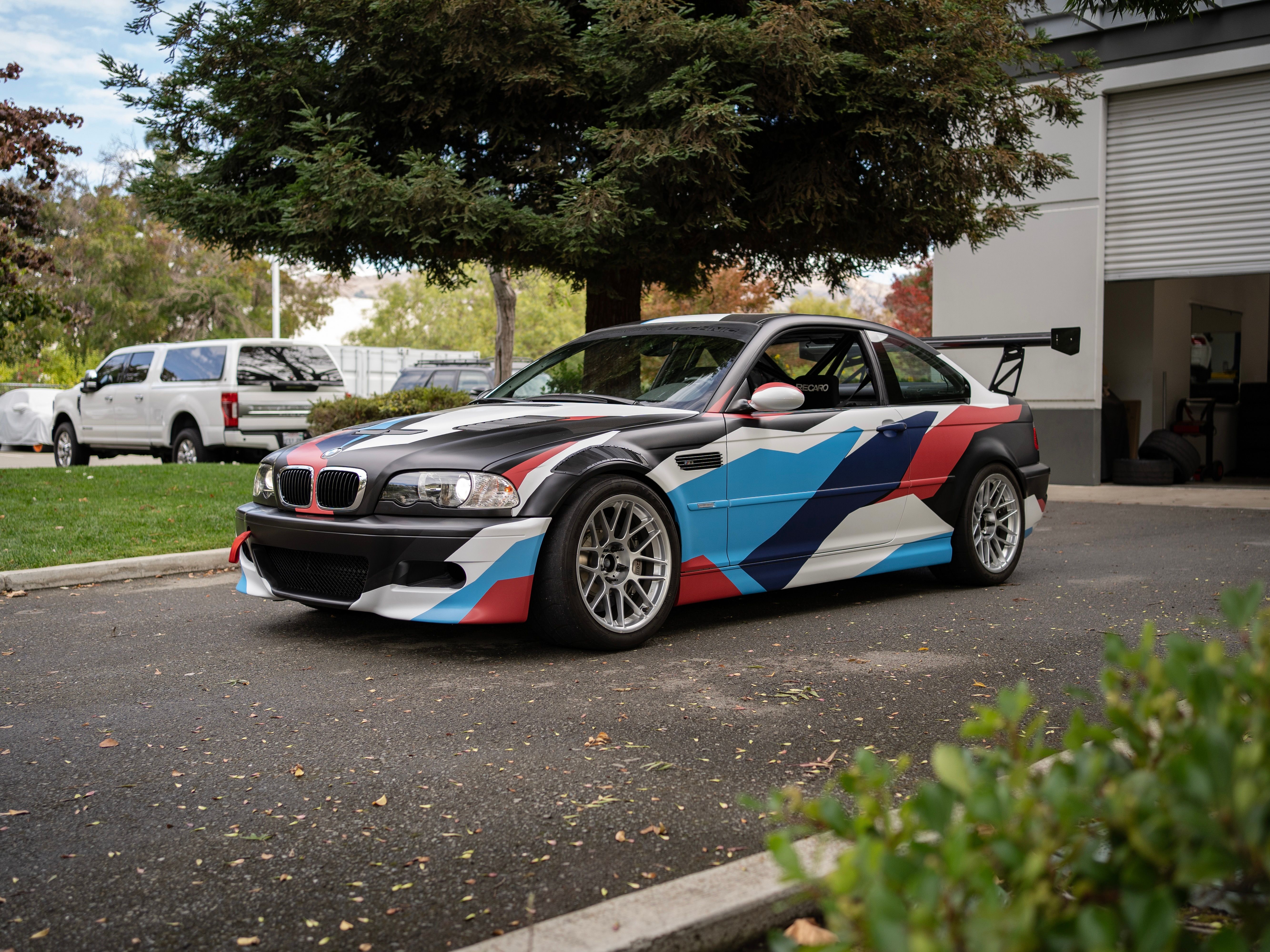 Race Livery BMW M3 - ARC-8 in Hyper Silver