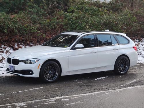 White BMW 3 Series - ARC-8 in Anthracite