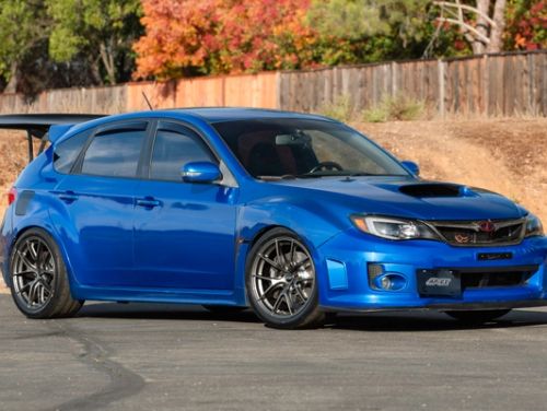 Blue Subaru WRX STI - VS-5RS in Anthracite
