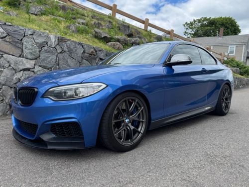 Blue BMW 2 Series - VS-5RS in Anthracite