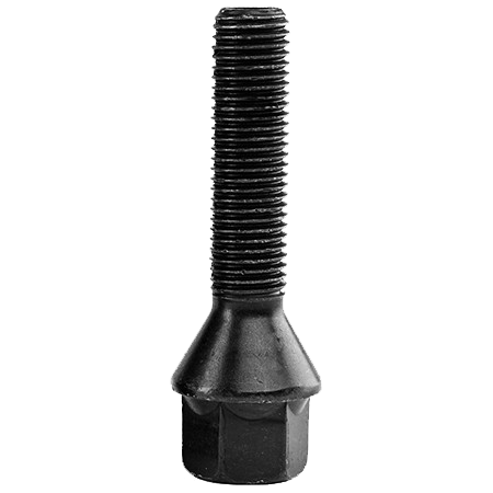 Z RACING 28mm Blue Lug Bolts - 12x1.5mm Cone Seat For BMW 3-Series (Set)