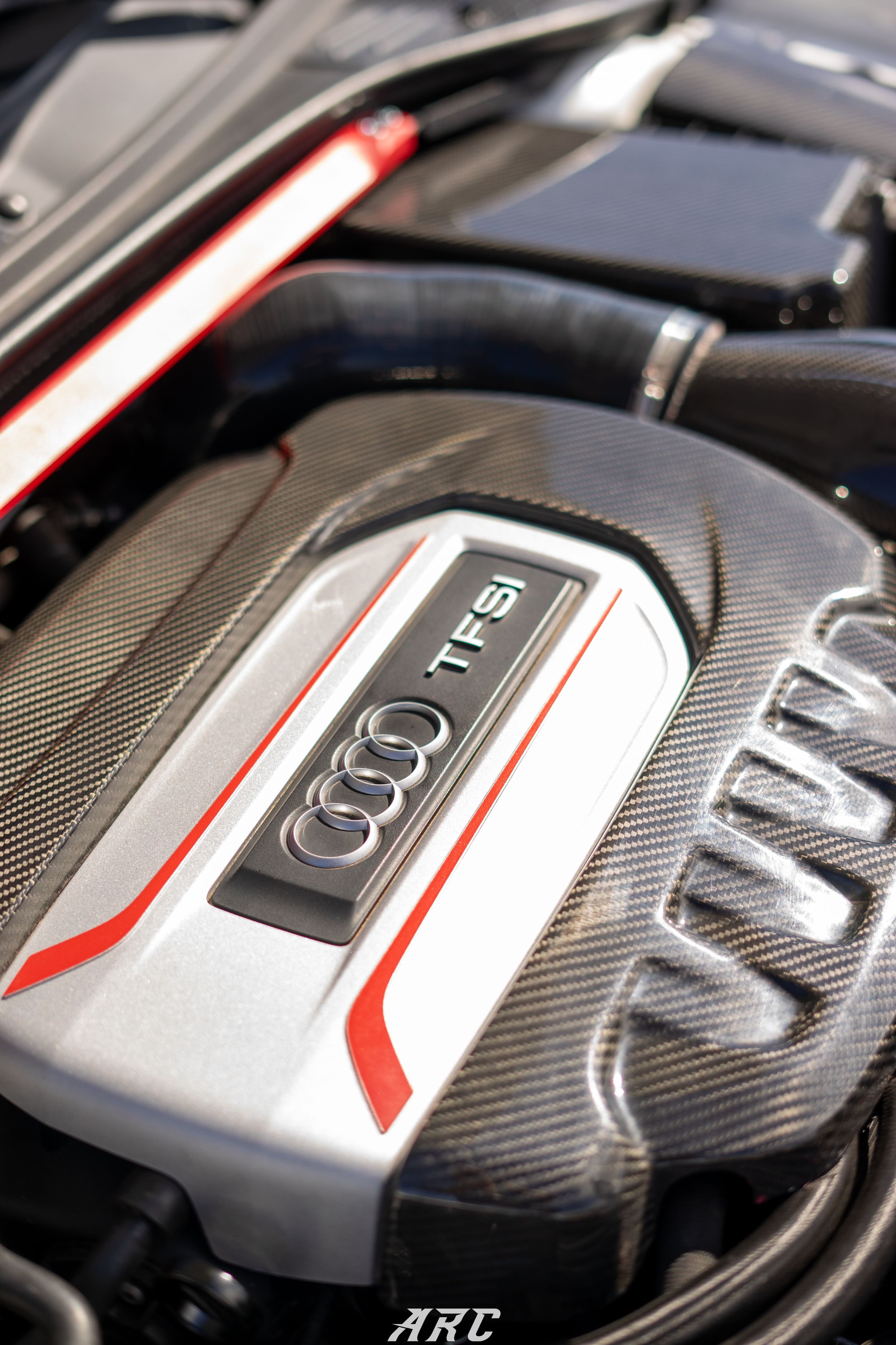 Race Livery Audi 8V A3 with 18" ML-10RT Apex wheels in Machined Lip Gloss Motorsport Gold