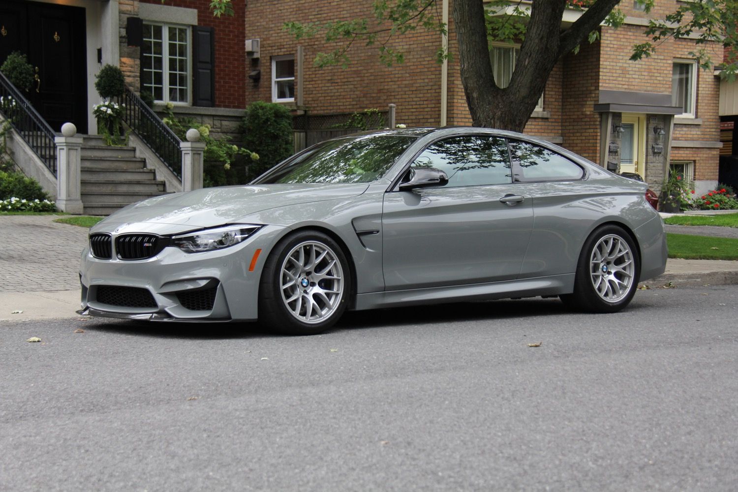 Grey BMW M4 - EC-7 in Race Silver