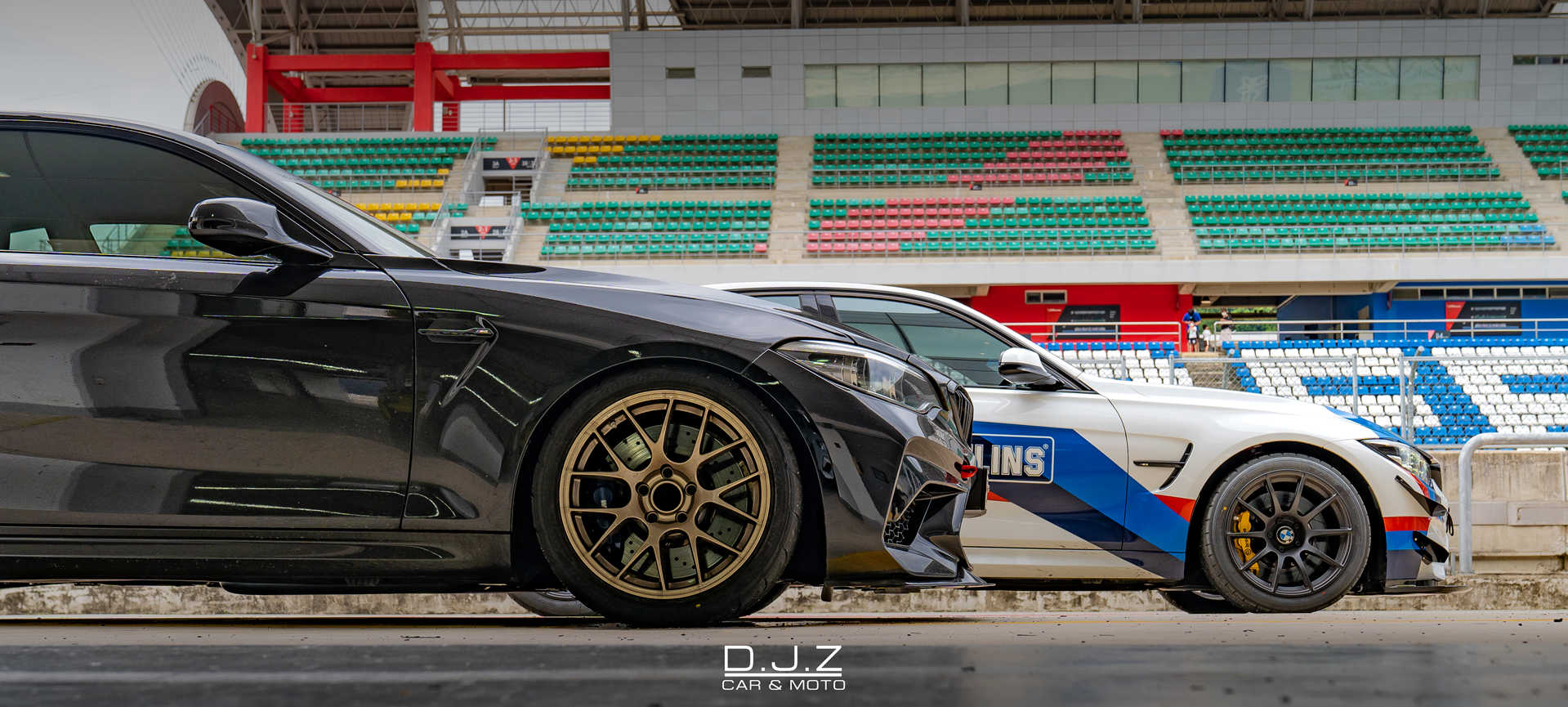 Black BMW F87 M2 with 18" EC-7 Apex wheels in Custom Finish