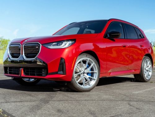Red BMW X3 - VS-5RX in Brushed Clear