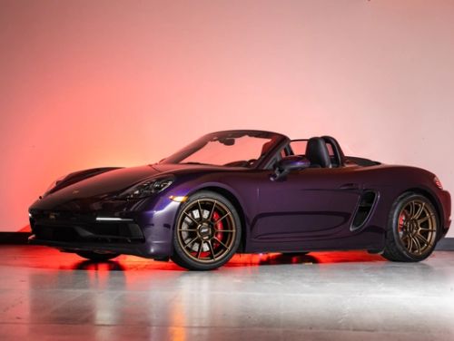 Purple Porsche Boxster - SM-10RS in Satin Bronze