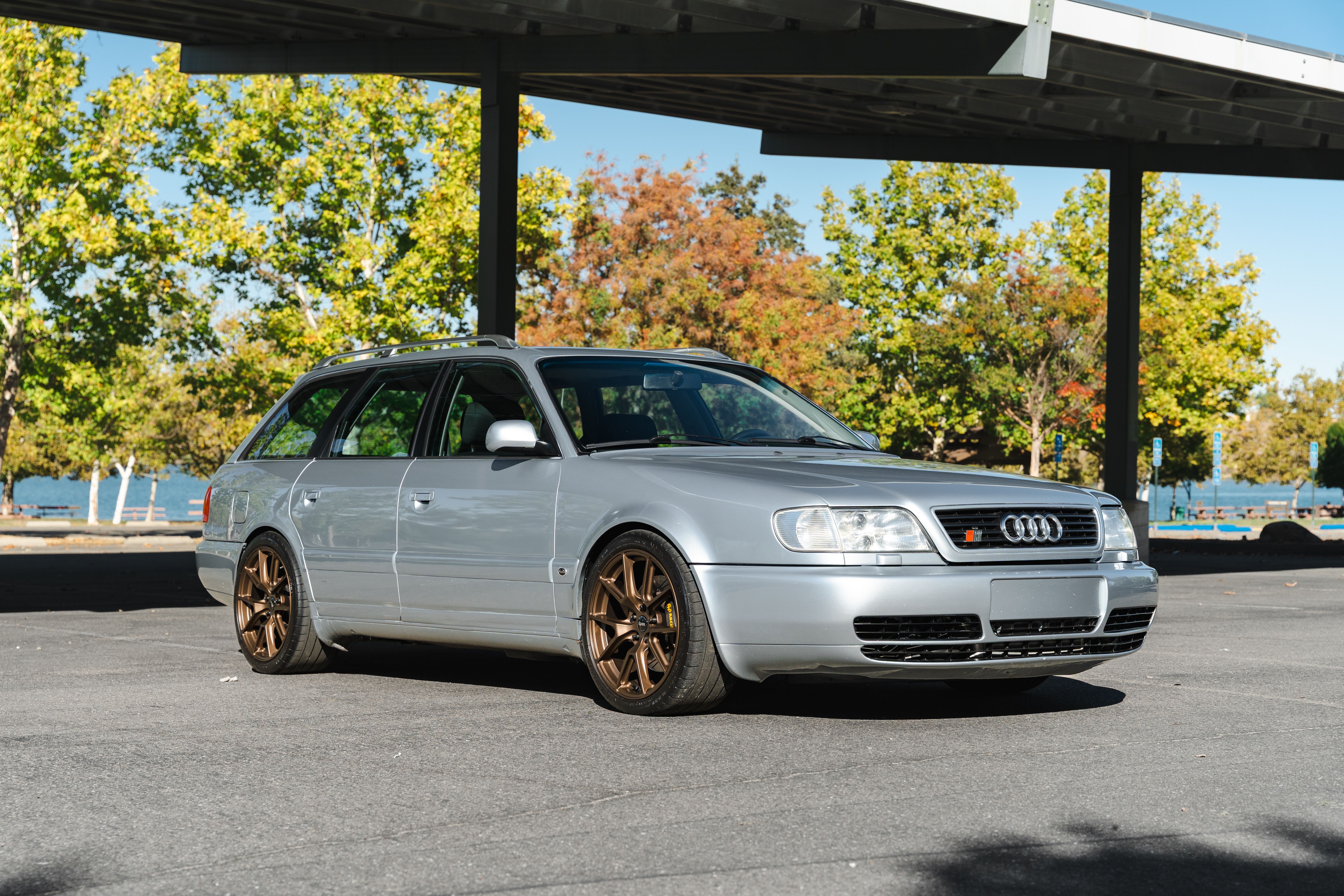 Silver Audi S6 - VS-5 in Satin Bronze