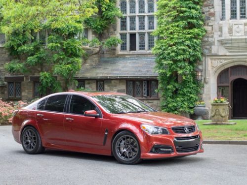 Orange Chevrolet SS - EC-7 in Anthracite