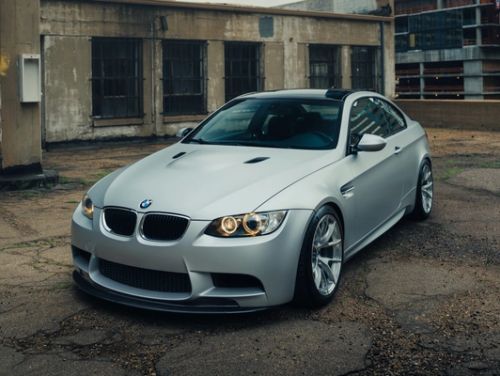 Silver BMW M3 - VS-5RS in Brushed Clear