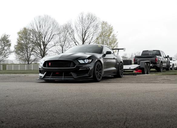 Ford S550 Mustang GT350R with 19" SM-10 in Satin Black