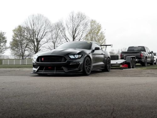 Black Ford Mustang - SM-10 in Satin Black