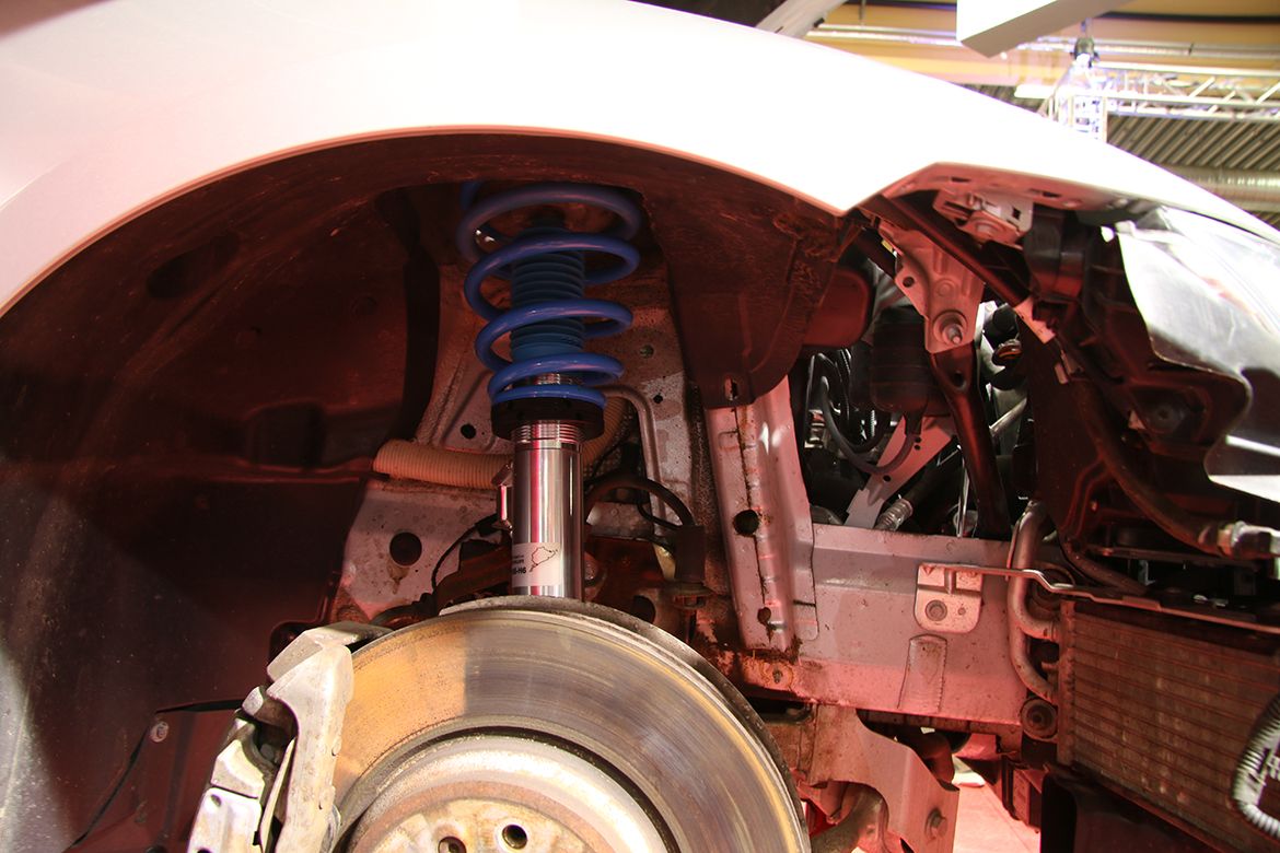 Grey BMW E92 Coupe 3 Series with 18" SM-10 Apex wheels in Anthracite