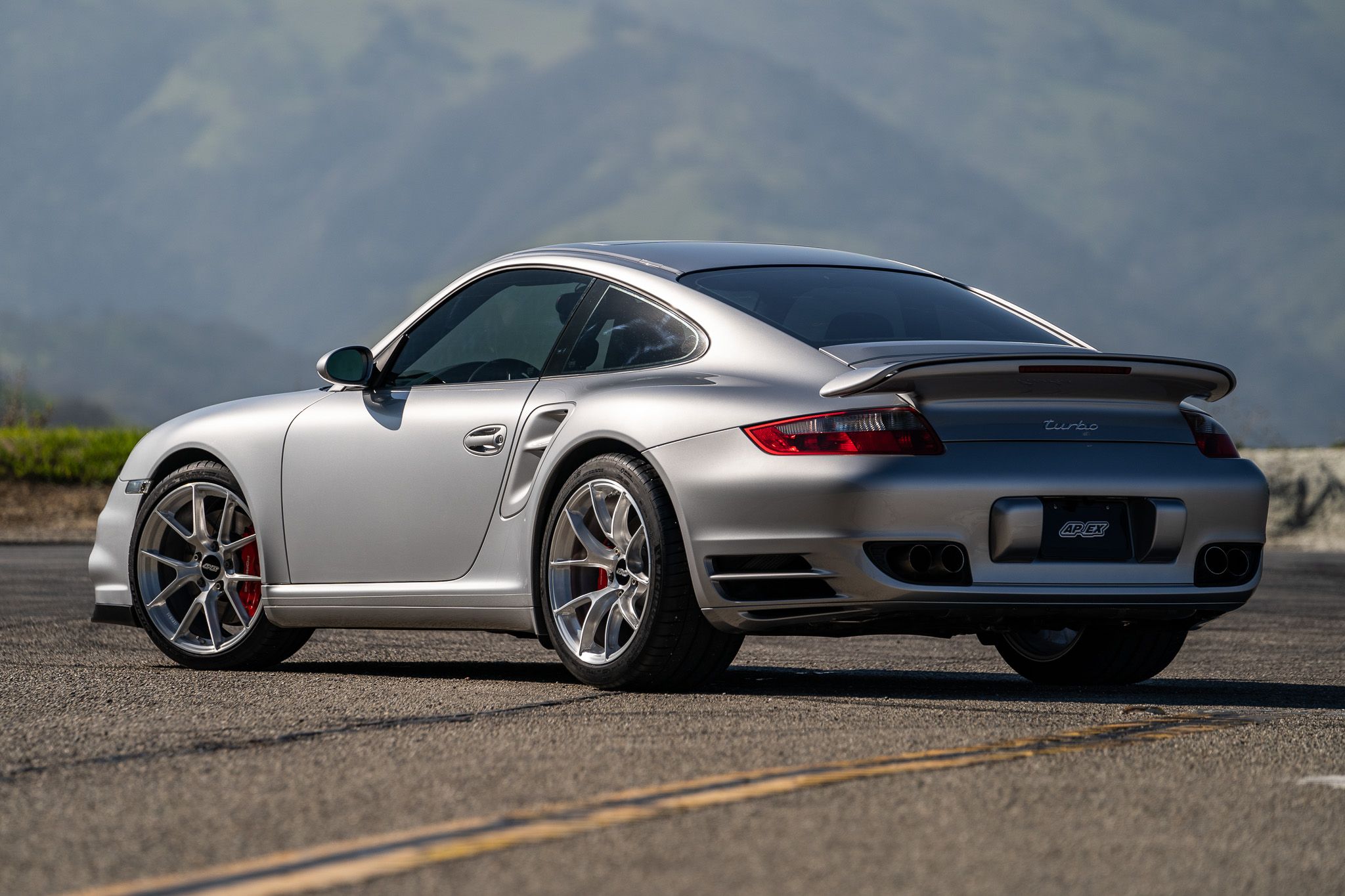 Silver Porsche 911 - VS-5RS in Brushed Clear