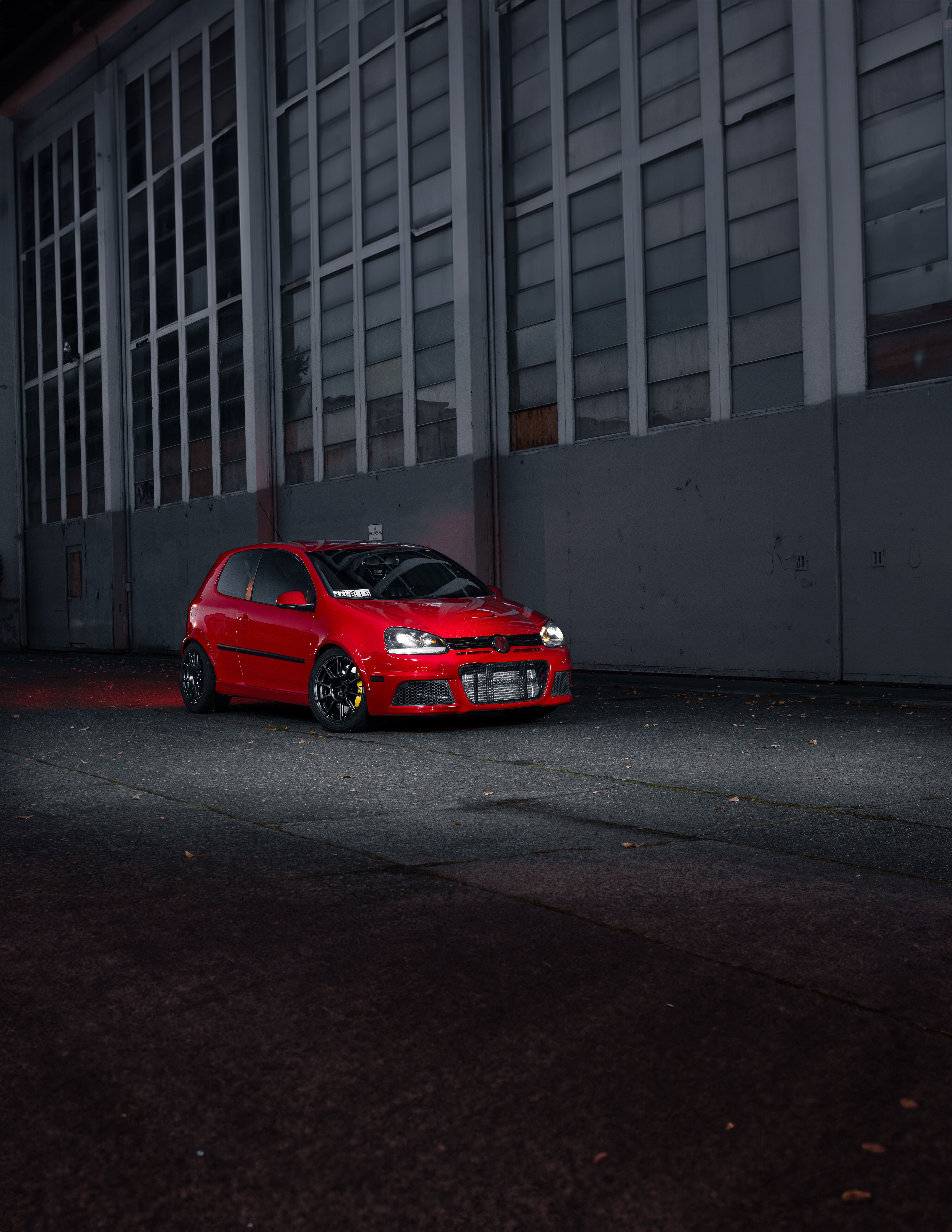 VW MK5 Golf with 17