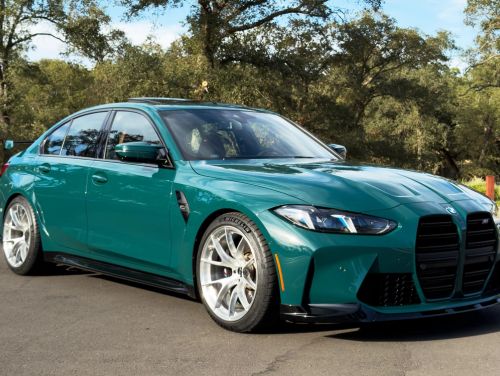 Green BMW M3 - VS-5RS in Brushed Clear