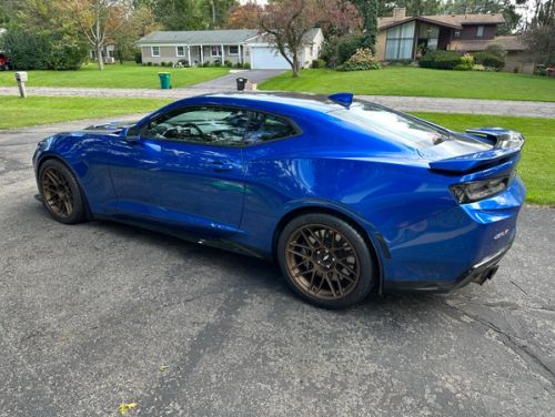 Blue Chevrolet Camaro - ARC-8 in Satin Bronze