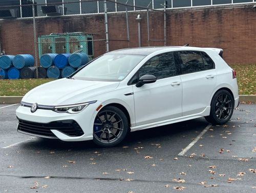 White VW Golf R - VS-5 in Anthracite