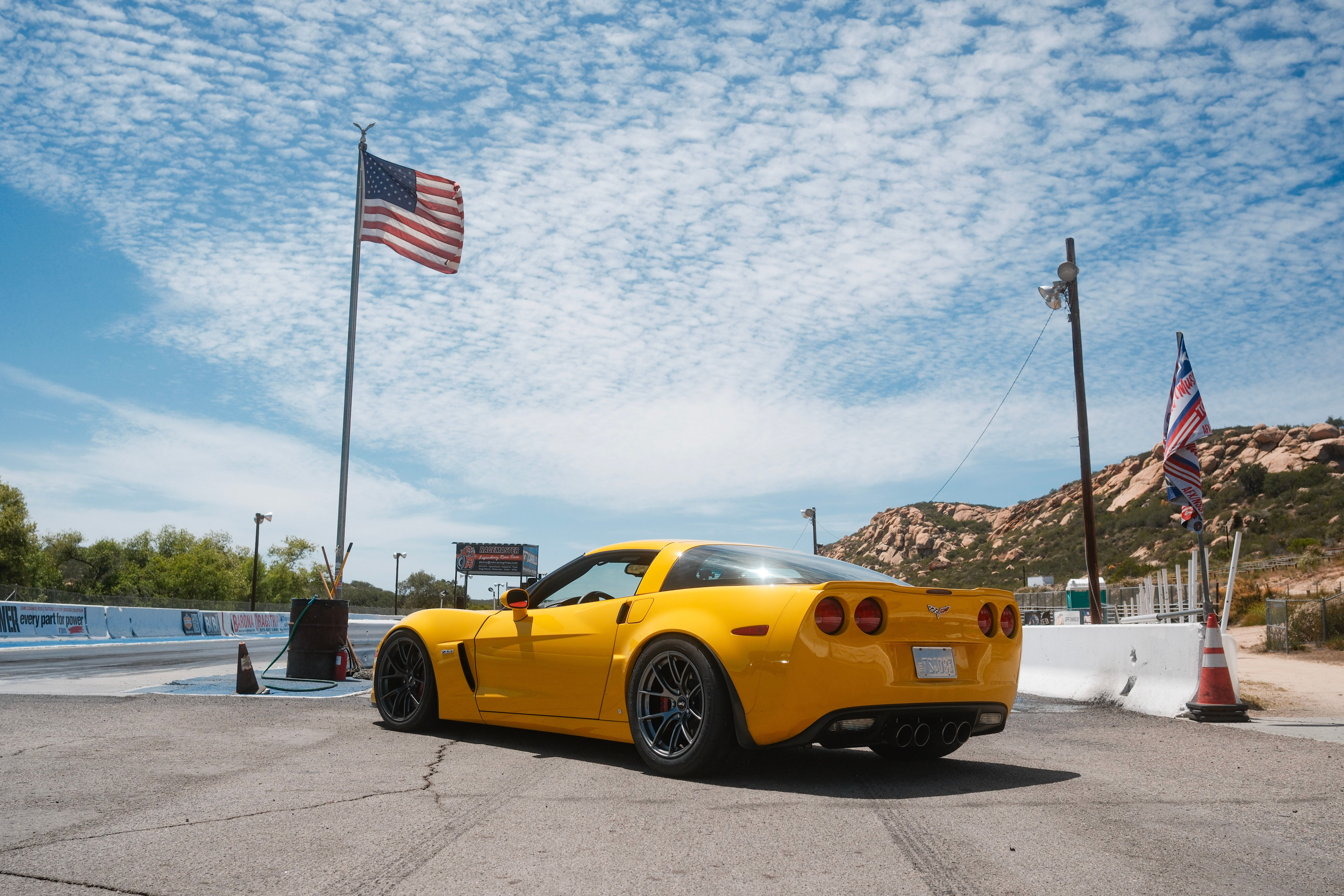 Chevrolet C6 Corvette Z06 with 19