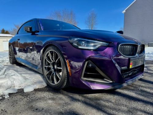 Purple BMW 2 Series - SM-10 in Anthracite