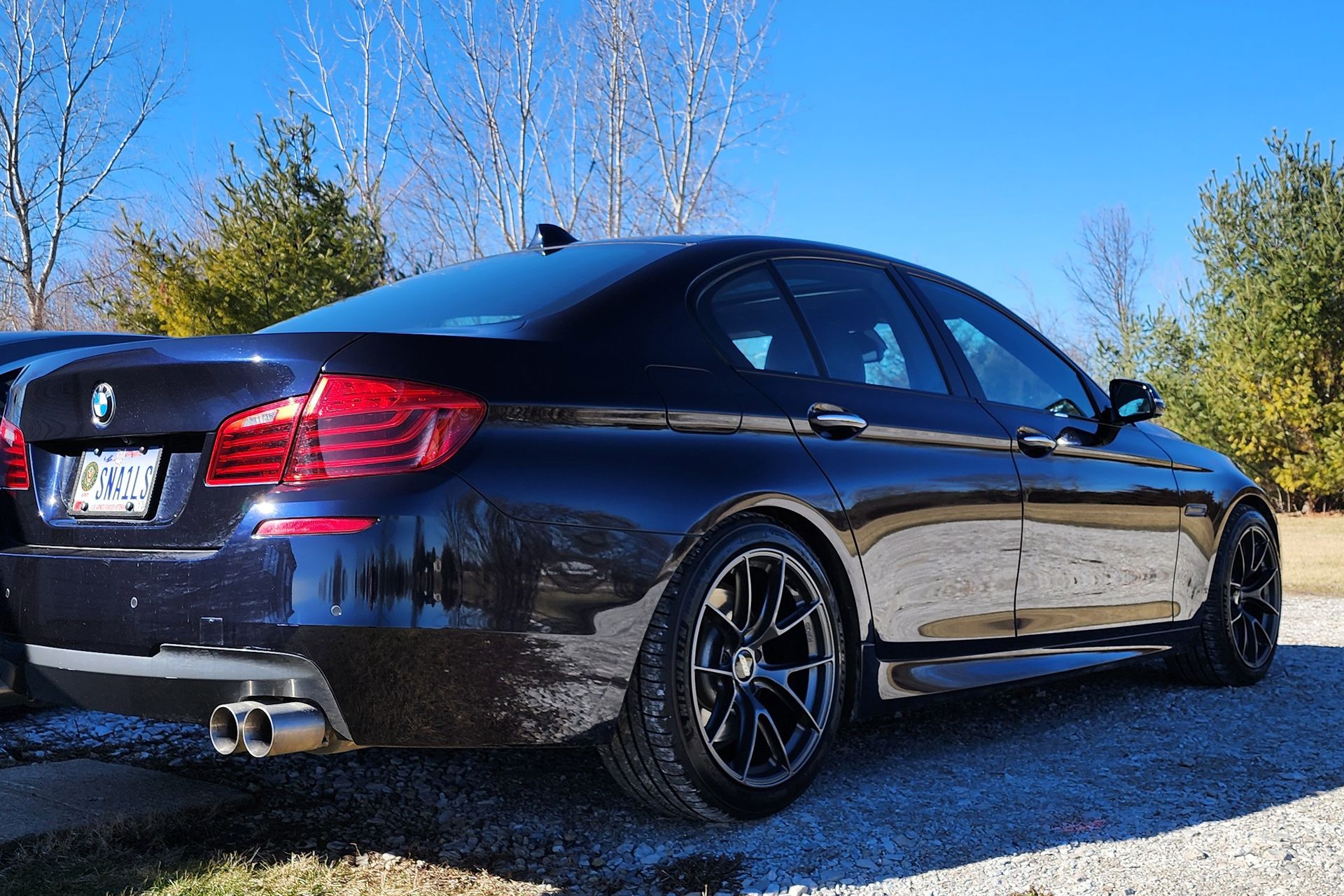 BMW F10 Sedan 5 Series with 19" VS-5RS in Anthracite