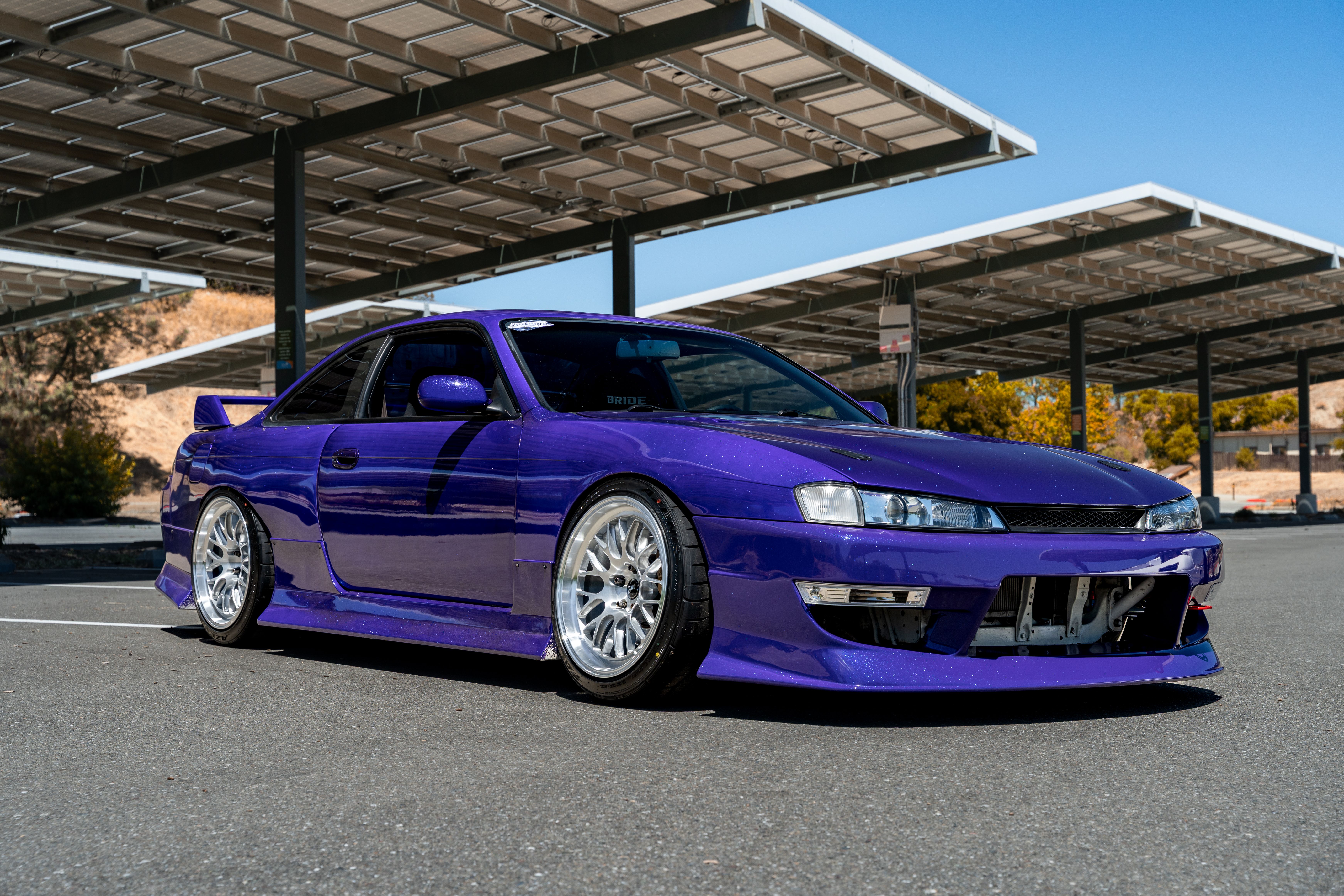 Nissan S14 240SX with 18