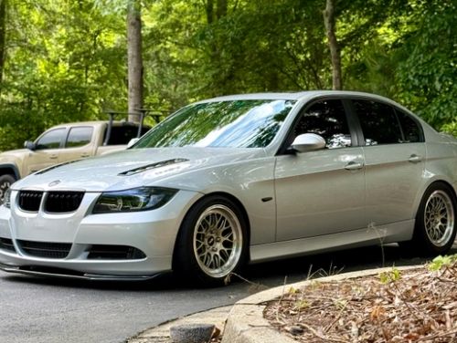 Silver BMW 3 Series - ML-10RT in Machined Lip Gloss Motorsport Gold