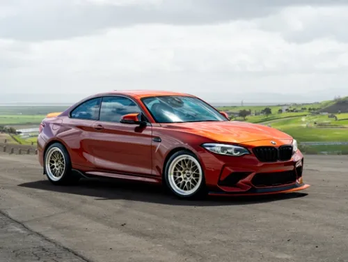 Orange BMW M2 - ML-10RT in Machined Lip Gloss Motorsport Gold
