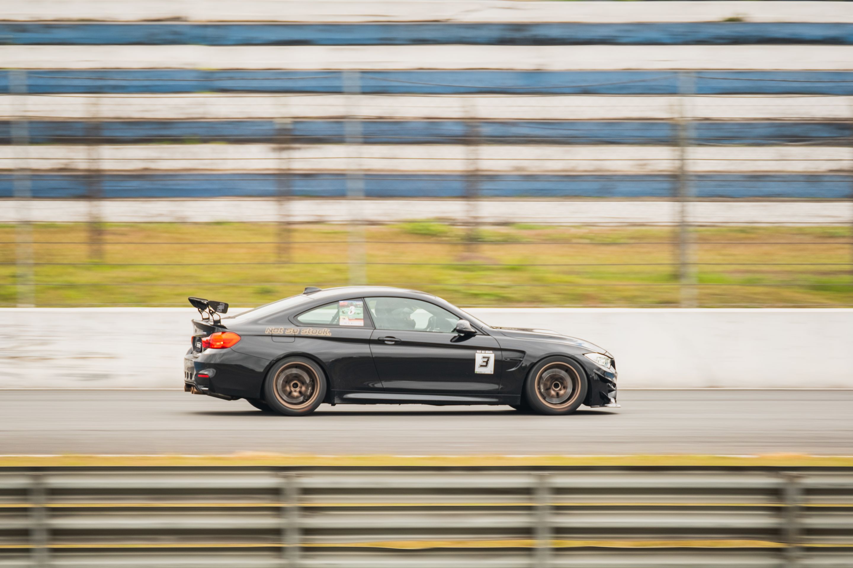 Black BMW F82 Coupe M4 with 18" FL-5 Apex wheels in Custom Finish