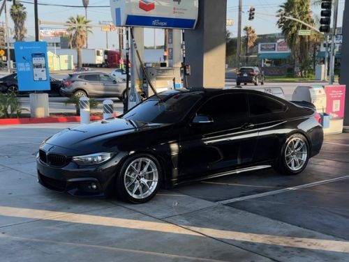 Black BMW 4 Series - VS-5RS in Brushed Clear