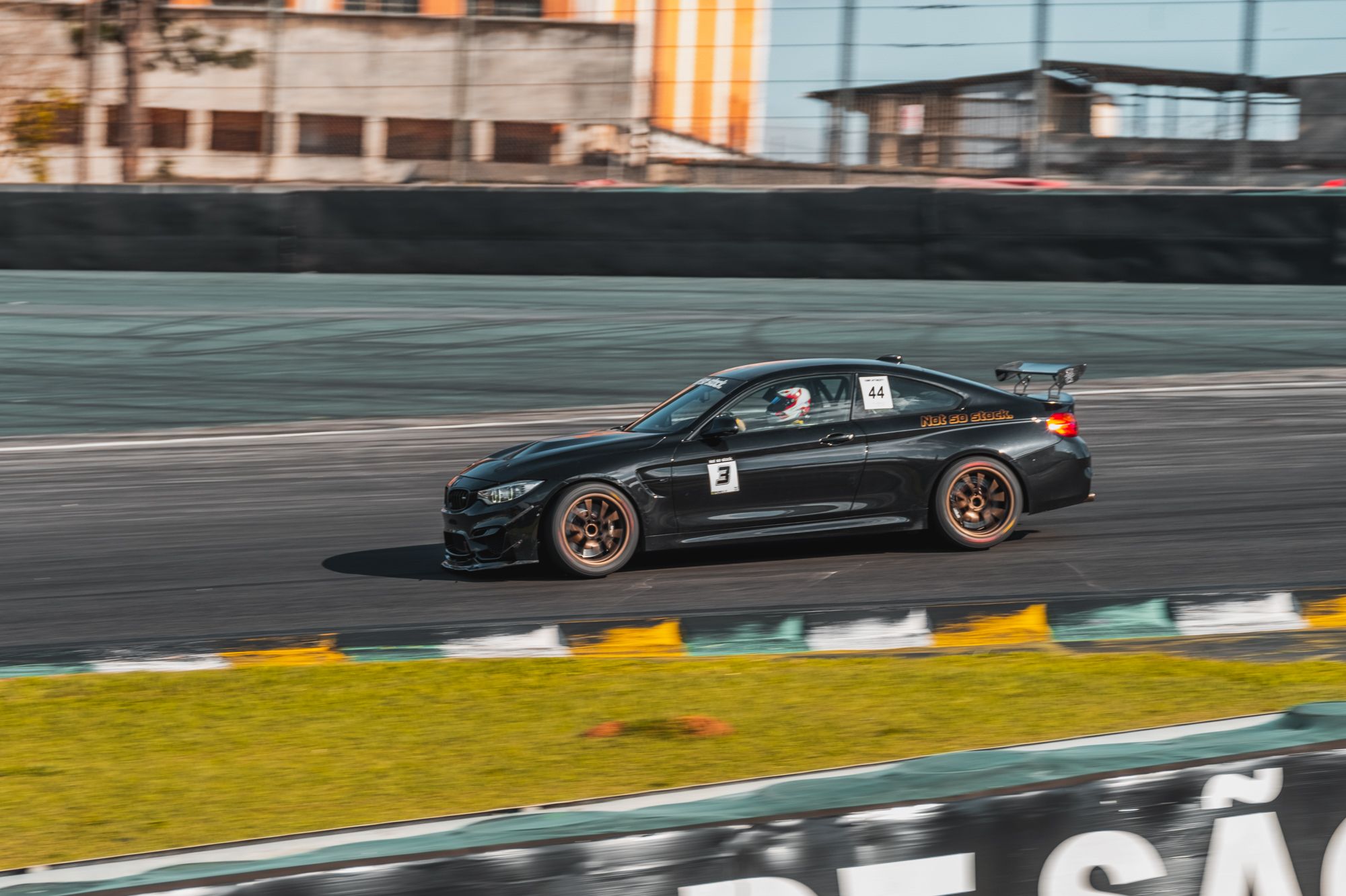 Black BMW F82 Coupe M4 with 18" FL-5 Apex wheels in Custom Finish