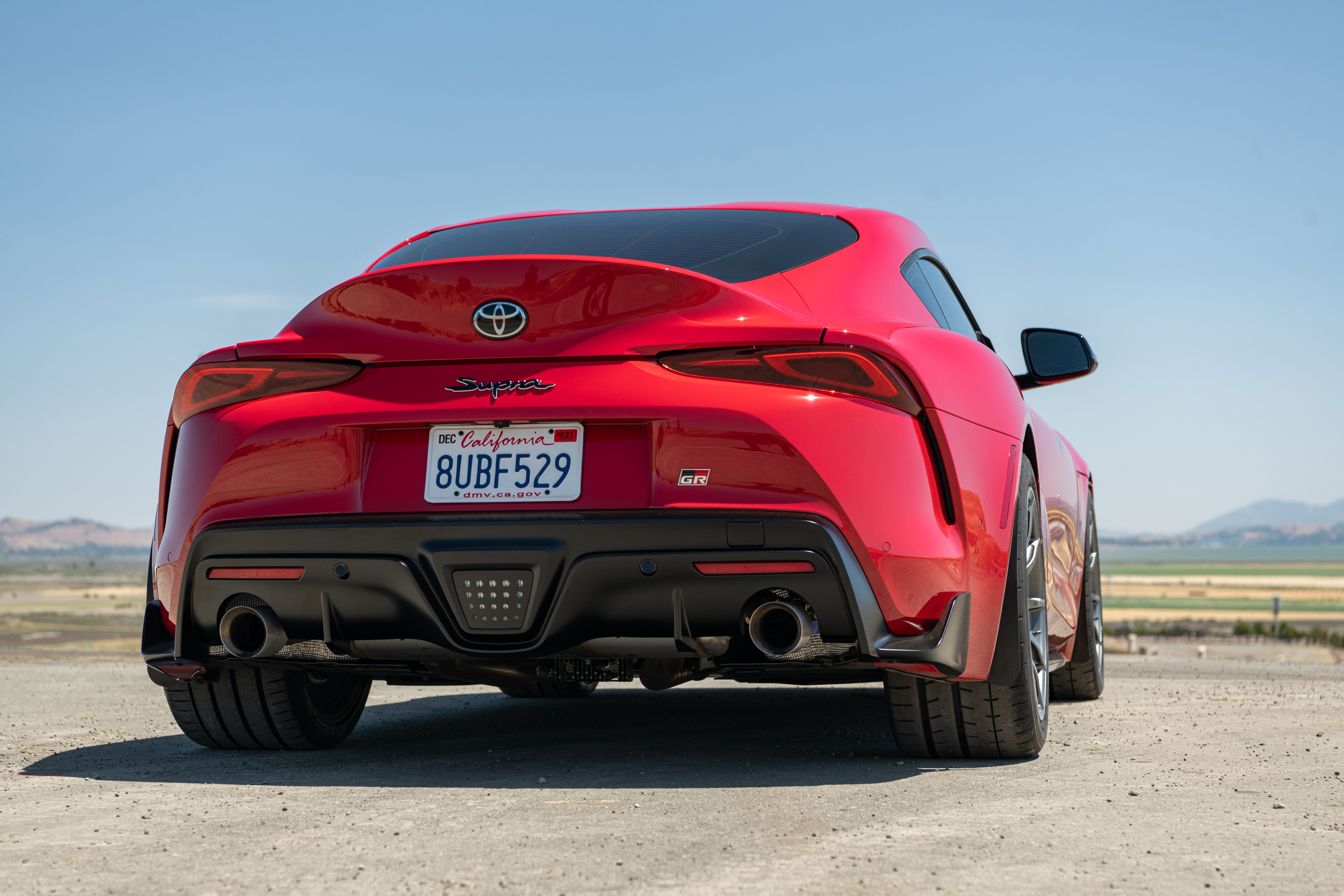 Toyota GR Supra with 18